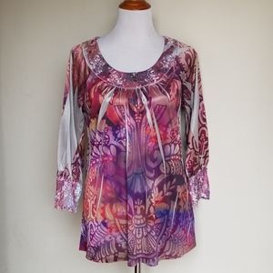B.L.E.U. Small sublimation tunic Top